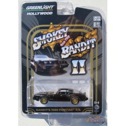 1980 Pontiac Trans Am Smokey and the Bandit  Hollywood serie 2 Greenlight 1/64 44620