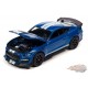 2021 Shelby GT500 - Carbon Edition Velocity Blue White Stripe Hood, Roof, Trunk and Lower Rocker - Auto World - 1/64 - AWSP114 A