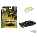 Black Beauty - 1966 Chrysler Imperial Crown Custom en noir - Le frelon vert - Johnny Lightning 1/64 - JLSP237