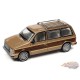 1984 Dodge Caravan in Beige Crystal Poly with Side Woodgrain - Auto World - 1/64 - AWSP123 A Passion Diecast