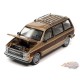 1984 Dodge Caravan in Beige Crystal Poly with Side Woodgrain - Auto World - 1/64 - AWSP123 A Passion Diecast