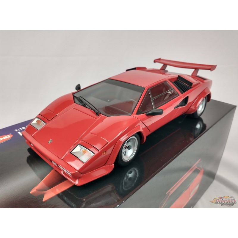 Lamborghini Countach LP5000s 1982 Red - Kyosho 1/18 - 08322RR - Passion ...