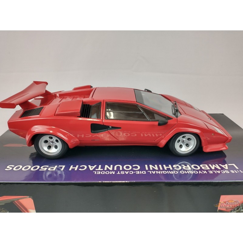 Lamborghini Countach LP5000s 1982 Red - Kyosho 1/18 - 08322RR - Passion ...