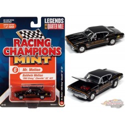 1968 Baldwin Motion Chevelle in Black - Racing Champions - 1/64 - RC013 F Passion DIecast