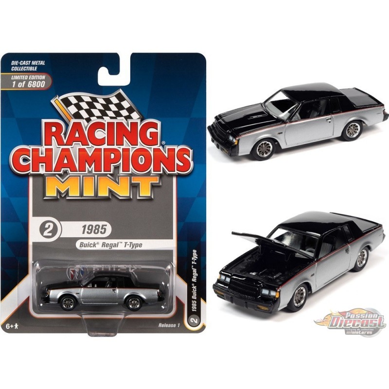 Racing Champions 1:64 Diecast Car '85 Buick Regal T-Type Limited By Auto  World