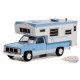 1985 GMC Sierra 2500 Pickup with Winnebago Slide-In Camper - Hobby Exclusive - 1/64 Greenlight - 30338 Passion Diecast