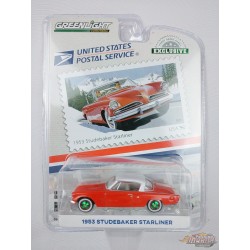 GreenMachine (USPS) America on the Move - 1953 Studebaker Starliner - Hobby Exclusive - 1/64 Greenlight - 30361GR