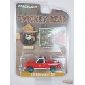 GreenMachine 1984 Chevrolet C20 Custom Deluxe with Fire Equipment - Smokey Bear Series 1 -1/64 Greenlight - 38020 EGR