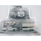 GreenMachine 2021 Chevrolet Silverado and 1969 Chevrolet Camaro RS - on Flatbed Trailer - Texaco - 1/64 Greenlight - 31140 CGR