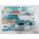 CHASE CAR 2005 Cadillac Escalade Teal avec remorque de camping - Truck&Trailers  - Johnny Lightning 1:64 - JLSP200 A BGR
