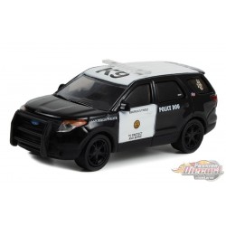 San Diego Police K9 Unit, California - 2015 Ford Police Interceptor Utility - Hot Pursuit Series 43 -1/64 Greenlight - 43010 E