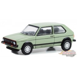 Volkswagen Golf GTI 1979 en argent Inari métallisé - Club Vee-Dub Series 16 - 1/64 Greenlight - 36070 D  Passion Diecast 