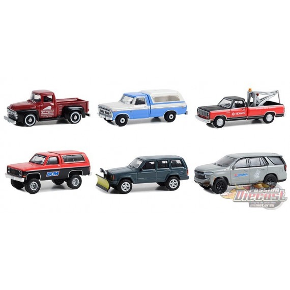 Blue Collar Collection Series 12 - Assortiment - 1/64 Greenlight - 35260 - Passion Diecast