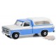 1975 Ford F-100 Ranger XLT Pickup avec Camper - Blue Collar Collection Series 12 -1/64 Greenlight - 35260 B Passion Diecast