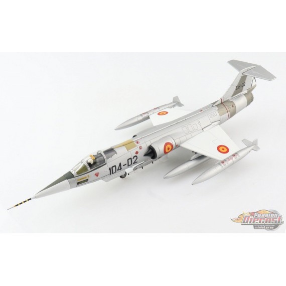 Lockheed F-104G Starfighter - Ejercito del Aire 61 Escuadron, no.104-02, Spain 1968 / Hobby Master 1:72 HA1067