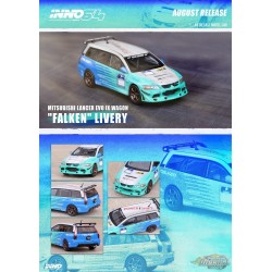 Mitsubishi Lancer Evolution IX Wagon FALKEN - INNO 64 - 1/64 - IN64-EVO9W-FAL - Passion Diecast