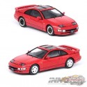 Nissan Fairlady Z (Z32) Rouge Aztèque Avec Roues Supplémentaires - INNO 64 - 1/64 - IN64-300ZX-AZRE
