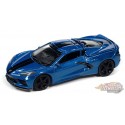 2020 Chevrolet Corvette Elkhart Bleu - Auto World - 1/64 - AWSP103 B