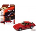 1982 Mazda RX-7 in Sunrise Red - Johnny Lightning 1/64 - JLSP244-B