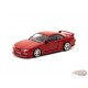 Nissan Silvia S14 Red - Tarmac Works - Global 64 & Vertex - 1/64 - T64G-018-RE - Passion Diecast 