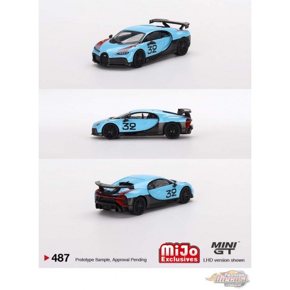 Bugatti Chiron Pur Sport "Grand Prix" - Mini GT - 1:64 - MGT00487 Passion Diecast