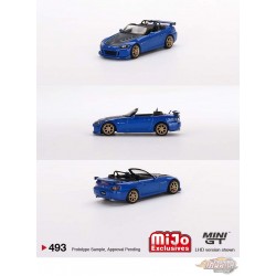 Honda S2000 (AP2) Mugen Monte Carlo Bleu Perle - Mini GT - 1:64 - MGT00493