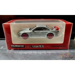 CHASE CAR Nissan Silvia S14 Red - Tarmac Works - Global 64 & Vertex - 1/64 - T64G-018-REGR