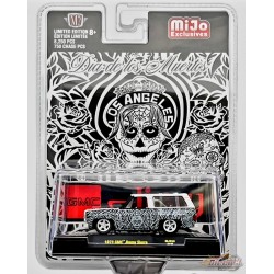 CHASE CAR 1973 Chevrolet GMC Jimmy Sierra - Dias De Los Muertos  - M2 Machine - MiJo Exclusives - 1:64 - 31500-MJS50GR