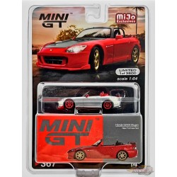CHASE CAR Mini GT - 1:64 - Honda S2000 (AP2) Mugen New Formula Red - Mijo Exclusives USA - MGT00367GR Passion DIecast