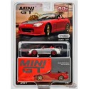 CHASE CAR Mini GT - 1:64 - Honda S2000 (AP2) Mugen New Formula Red - Mijo Exclusives USA - MGT00367GR