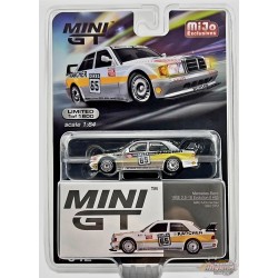 CHASE CAR Mini GT - 1:64 - Mercedez-Benz 190E 2.5 - 16 Evolution ll AMG Motorenbau 1990 DTM - Mijo Exclusives USA - MGT00342GR