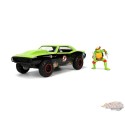 1967 Chevrolet Camaro Off Road 4 × 4 avec Raphael Figure - Teenage Mutant Ninja Turtles (TMNT) - Jada 1/24 - 33386