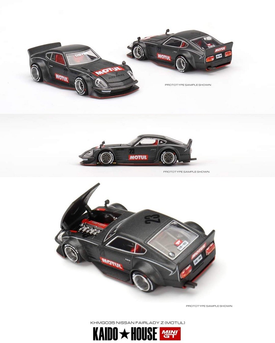 Kaido★House - Datsun Kaido Fairlady Z Motul Z V1 - Mini GT - Mijo  Exclusives - 1/64 - KHMG035 Passion Diecast