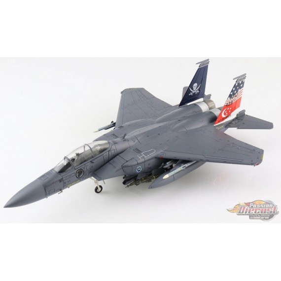 Boeing F-15SG Strike Eagle - USAF 366th FW 428th FS Buccaneers, no.05-0005, Mountain Home AFB ID 2017 / Hobby Master 1:72 HA4565