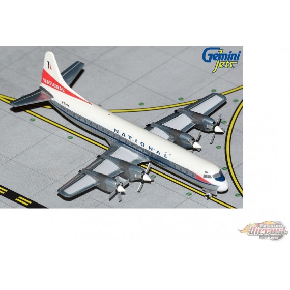 Lockheed L-188 Electra / National Airlines N5017K / Gemini 1:400 GJNAL2136