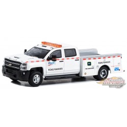 Département des transports de Floride Chevrolet Silverado 3500 - Dually Drivers Series 12 - 1/64 Greenlight - 46120 D