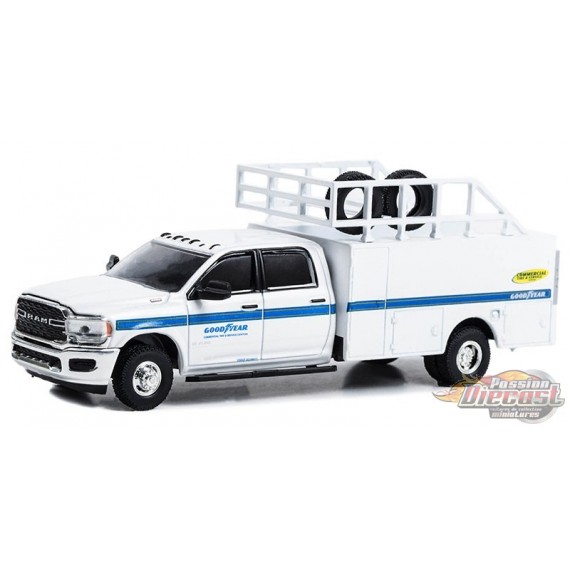 Goodyear Commercial Tire & Service Center - 2021 Ram 3500 - Dually Drivers Series 12 - 1/64 Greenlight - 46120 F