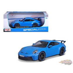 2022 Porsche 911 GT 3 (Bleu) - Maisto - 1/18 - 31458 BL