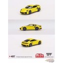 (Web Only) Porsche 911 Turbo S Racing Yellow - Mini GT - 1:64 - MGT00497