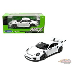 2016 Porsche 911 GT3 RS (Blanc) - Welly 1/24 - 24080W WH - Passion diecast