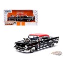 1957 Chevrolet Bel Air Pro Stock (noir avec dessus rouge) - Bigtime Muscle - Jada 1/24 - 30533