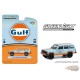 Indonesia Exclusive 1986 Jeep Cherokee Wagoneer GULF Livery Limited Edition - 1/64 Greenlight - 51523 - Passion Diecast