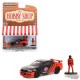 1999 Nissan Skyline (R34) with Race Car Driver - The Hobby Shop Series 13 - 1/64 Greenlight - 97130 E