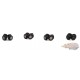 Ford F-Series  2015-2020  Wheel & Tire Pack  - Auto Body Shop series 7 - Greenlingt 1/64   - 16170 C