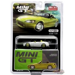 CHASE CAR Mini GT - 1:64 - Honda S2000 (AP2) Lime Green Metallic - Mijo Exclusives USA - MGT00396GR