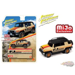 2006 Toyota FJ Cruiser Custom Beige - Mijo Exclusives Limited Edition 4,800 Pieces - Johnny Lightning 1/64 - JLCP7416