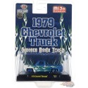 CHASE CAR 1979 Chevrolet Silverado Pickup Truck Square Body Truck - M2 Machine - 1:64 - 31500-MJS42GR