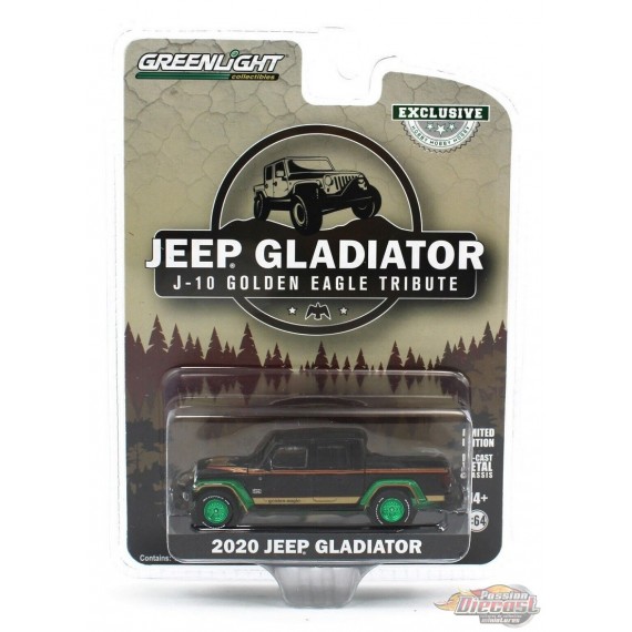 CHASE CAR Bandit Tribute - Jeep Gladiator - Hobby Exclusive - 1/64 Greenlight - 30327GR Passion Diecast