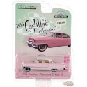GreenMachine 1955 Cadillac Fleetwood Series 60 in Pink with White Roof - Hobby Exclusive - 1/64 Greenlight - 30396GR