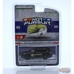 GreenMachine Johnson County, Kansas Sheriff - 2020 Ford Police Interceptor Utility - Hobby Exclusive - 1/64 Greenlight - 30355GR